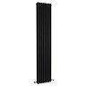 Hudson Reed Colosseum Triple Column Radiator 1800 x 381mm - High Gloss Black - HXB12 Large Image