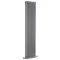 Ultra Colosseum Triple Column Radiator 1800 x 381mm - High Gloss Silver - HXS12 Large Image