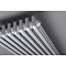 Ultra Colosseum Triple Column Radiator 600 x 1011mm - High Gloss Silver - HXS06 Feature Large Image