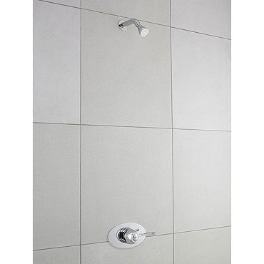 Ultra Commercial Concealed Fixed Shower Head and Arm - CK400 Profile Large Image