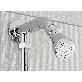Ultra Commercial Concealed Fixed Shower Head with Back to Wall Elbow - CK100 Profile Large Image