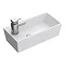 Nuie Compact Rectangular Counter Top Ceramic Basin - BAS002 Large Image