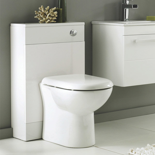 Ultra Design White BTW Toilet Unit Inc. Cistern + Soft Close Seat Profile Large Image