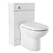 Ultra Design White BTW Toilet Unit Inc. Cistern + Soft Close Seat Large Image