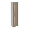 Ultra - Design Wall Mounted Tall Cupboard - Gloss Caramel - W350 x D250mm - CAB211 Large Image