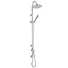 Ultra Destiny Rigid Riser Shower Kit with Concealed Outlet Elbow - Chrome - A3115 Large Image