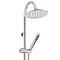 Ultra Destiny Rigid Riser Shower Kit with Thermostatic Bar Valve - A3115-VBS006 Feature Large Image
