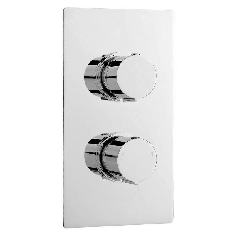 Ultra Ecco Concealed Thermostatic Twin Shower Valve Available Now