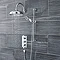 Ultra Edwardian Triple Concealed Thermostatic Shower Valve with Rectangular Plate - ITY315  Profile 