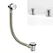 Ultra Freeflow Bath Filler Side Valves & Waste Profile Large Image