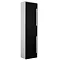 Ultra Design Gloss Black Wall Mounted Tall Side Cabinet W350 x D250mm - CAB167 Large Image