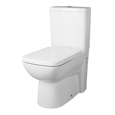Ultra - Hobart BTW Close Coupled Toilet with Top Fix Soft Close Seat - CPA025-CCI017 Profile Large Image
