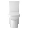 Hudson Reed Arlo Compact Flush to Wall Toilet + Soft Close Seat Large Image
