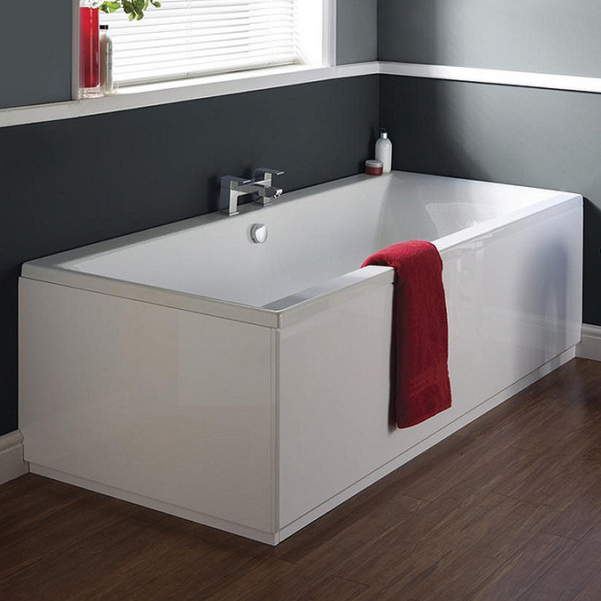 Ultra Jetty Square Double Ended Bath & Legset - Various Size Options Profile Large Image