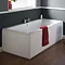 Ultra Jetty Square Double Ended Bath & Legset - Various Size Options Profile Large Image