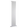 Ultra Kinetic Designer Radiator - 1800 x 360mm - White - HLW96 Large Image