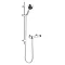 Ultra Linear Thermostatic Bar Shower Valve with Slider Rail Shower Kit - A3043-VBS007 Large Image