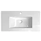 Ultra 1000mm Minimalist Ceramic Inset Basin - BAS012 Large Image