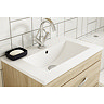 Ultra 600mm Minimalist Ceramic Inset Basin - BAS010 Profile Large Image