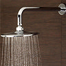 Minimalist 200mm Round Fixed Shower Head - STY014 Profile Large Image