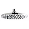 Minimalist 200mm Round Fixed Shower Head - STY014 Large Image