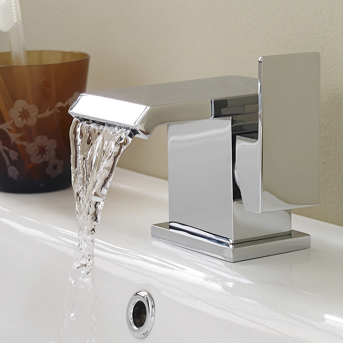 Ultra - Minimalist Side Action Mono Basin Mixer - TMI305 Feature Large Image