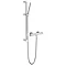 Ultra Minimalist Slider Rail Kit and Thermostatic Bar Valve - Chrome - A3214-VBS009 Profile Large Image