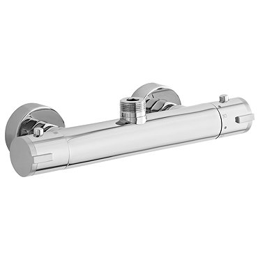 Ultra TMV2 Minimalist Thermostatic Bar Shower Valve - Top Outlet - VBS006  Profile Large Image