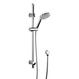 Modern Slide Rail Shower Kit - Chrome - JTY004 Large Image