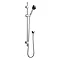 Premier - Modern Slide Rail Shower Kit - Chrome - STY042 Large Image