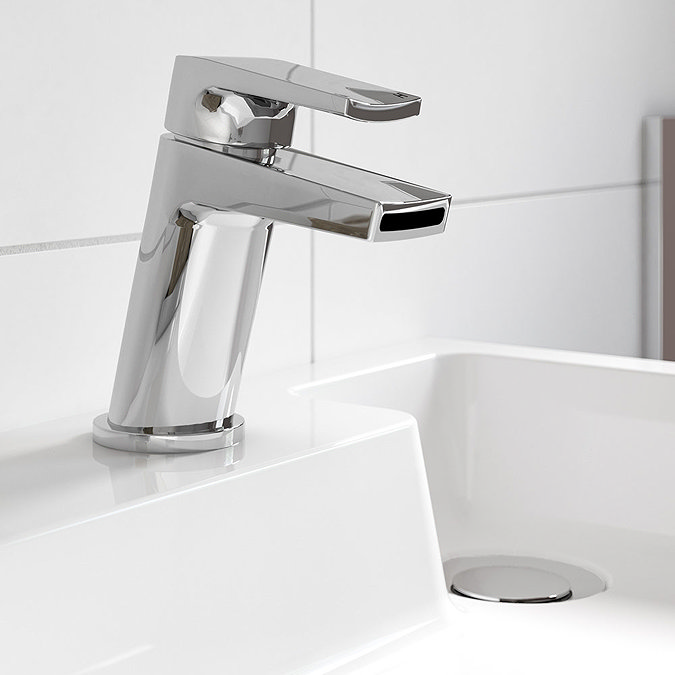 Ultra Mona Mono Basin Mixer Inc. Waste - TMO355  Feature Large Image