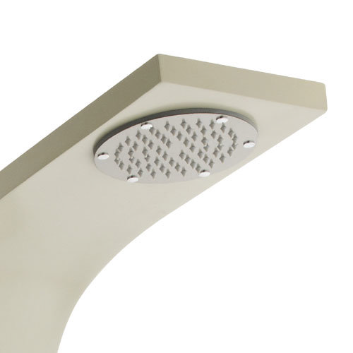 Ultra - Nesta Thermostatic Shower Panel - Cream - AS309 Feature Large Image