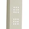 Ultra - Nesta Thermostatic Shower Panel - Cream - AS309 In Bathroom Large Image