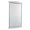 Ultra Niche Corner Mirror Cabinet with Light, Shaving Socket and Digital Clock - LQ374 Large Image