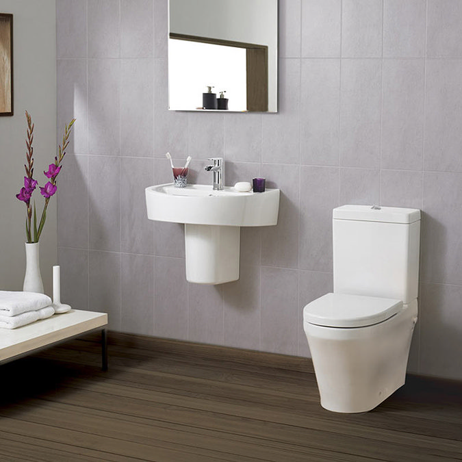Ultra - Priory 4 Piece 1TH Cloakroom Suite Large Image