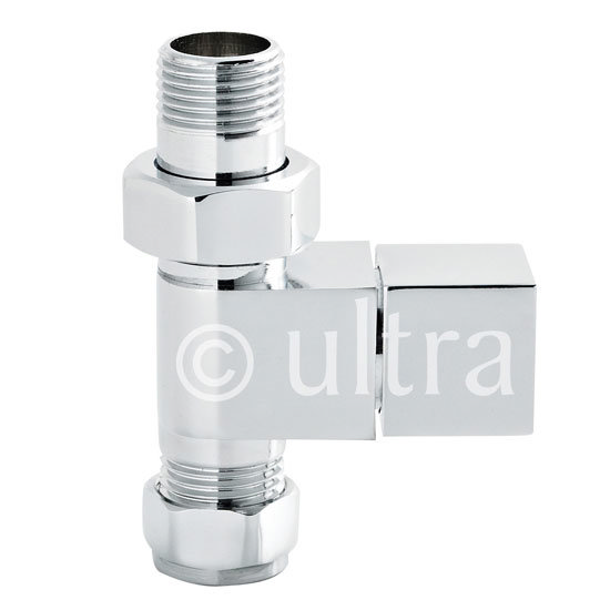 Ultra Pure Square Radiator Valves - Straight - HT329 Large Image