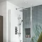 Ultra Quest Rectangular Concealed Thermostatic Triple Shower Valve - QUEV53  Standard Large Image