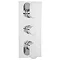 Ultra Ratio Concealed Thermostatic Triple Shower Valve - RATV53 Large Image