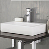 Rectangular Counter Top Ceramic Basin - 450 x 320mm Feature Large Image