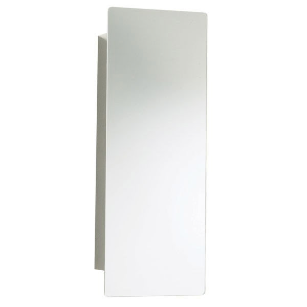 Ultra Reveal Mirrored Cabinet with Hinged Door - LQ384 Large Image