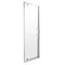 Ultra Roma Pivot Shower Door - 2 Size Options Large Image