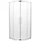 Ultra Roma Quadrant Shower Enclosure - 800 x 800mm - ROMQ8080 Profile Large Image