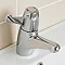 Ultra Sentry Thermostatic Mono Basin Mixer Tap with Flexi Tails - CD350 Profile Large Image