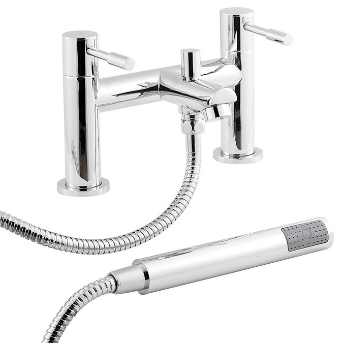 Nuie Series 2 Bath Shower Mixer with Shower Kit - FJ314 Large Image