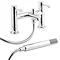 Nuie Series 2 Bath Shower Mixer with Shower Kit - FJ314 Large Image