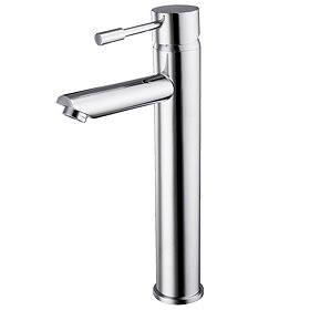 Nuie Series 2 High Rise Basin Mixer Tap - Chrome - FJ319 Large Image