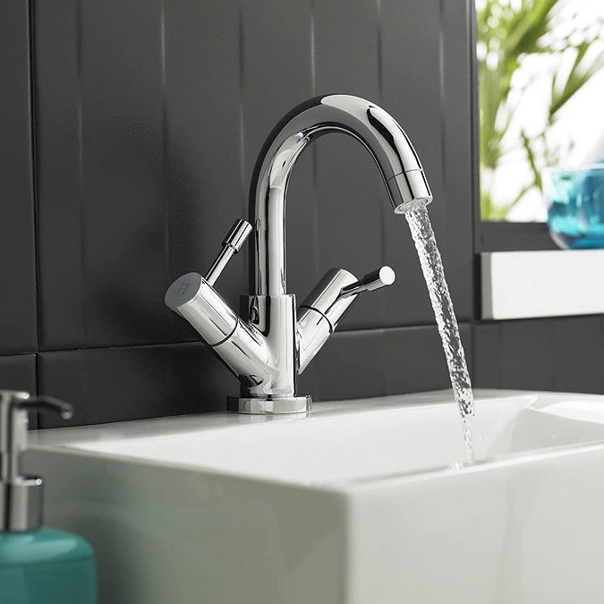 Nuie Series 2 Mono Basin Mixer with Swivel Spout & Pop Up Waste - FJ315 Profile Large Image