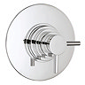 Hudson Reed Dual Concealed Thermostatic Shower Valve - Chrome - JTY025 Large Image