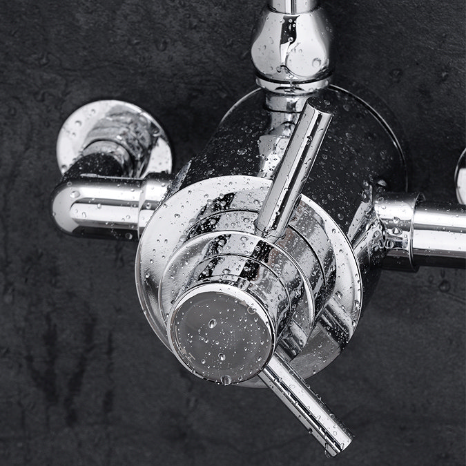 Nuie Series F II Dual Exposed Thermostatic Shower Valve - Chrome - JTY026  Profile Large Image