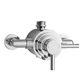 Series F II Dual Exposed Thermostatic Shower Valve - Chrome - JTY026 Large Image